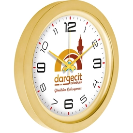 Metalize Duvar Saati