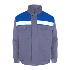 Gabardin Mont Kışlık  Gri - Saks Mavi